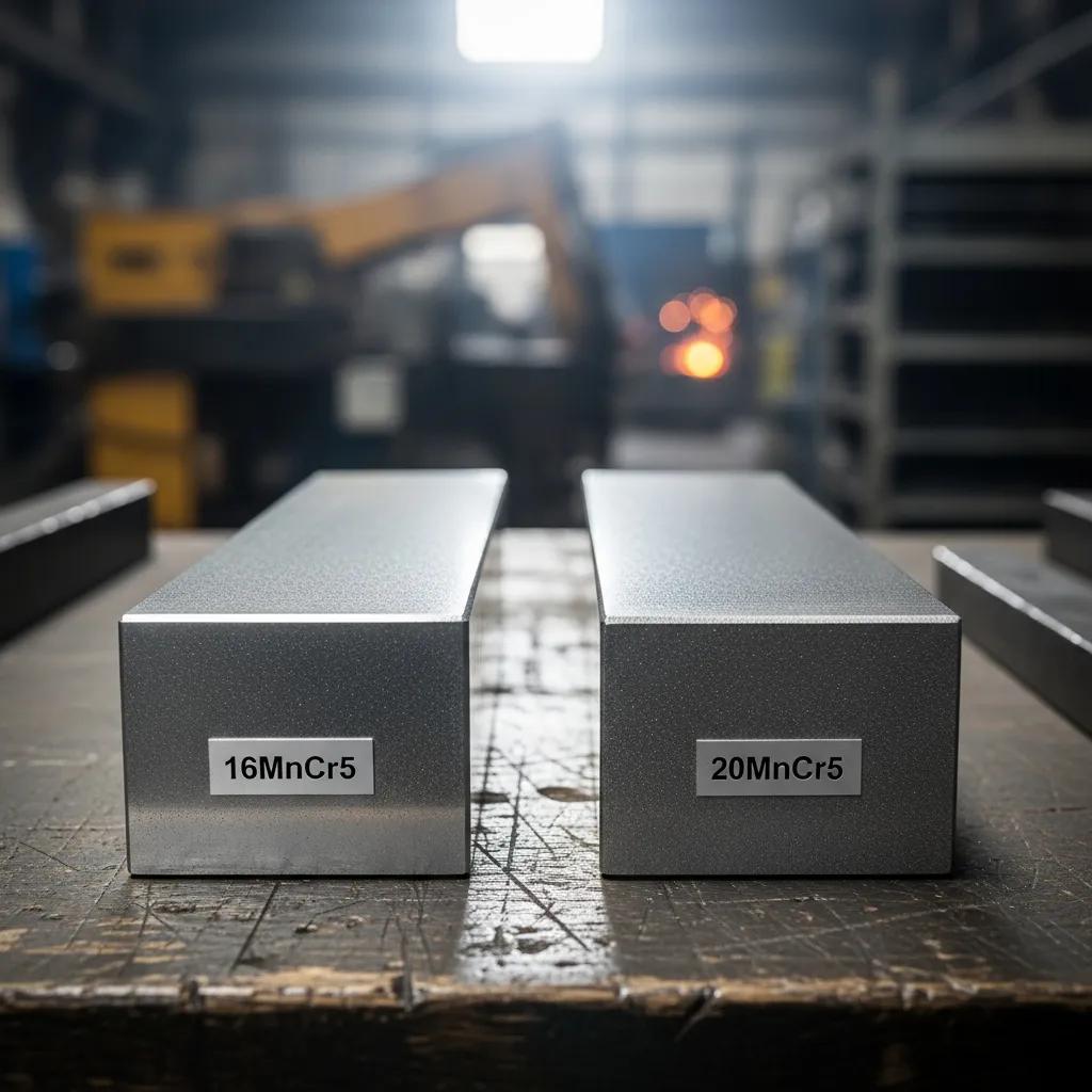16MnCr5 vs 20MnCr5 Steel: Key Differences & Applications