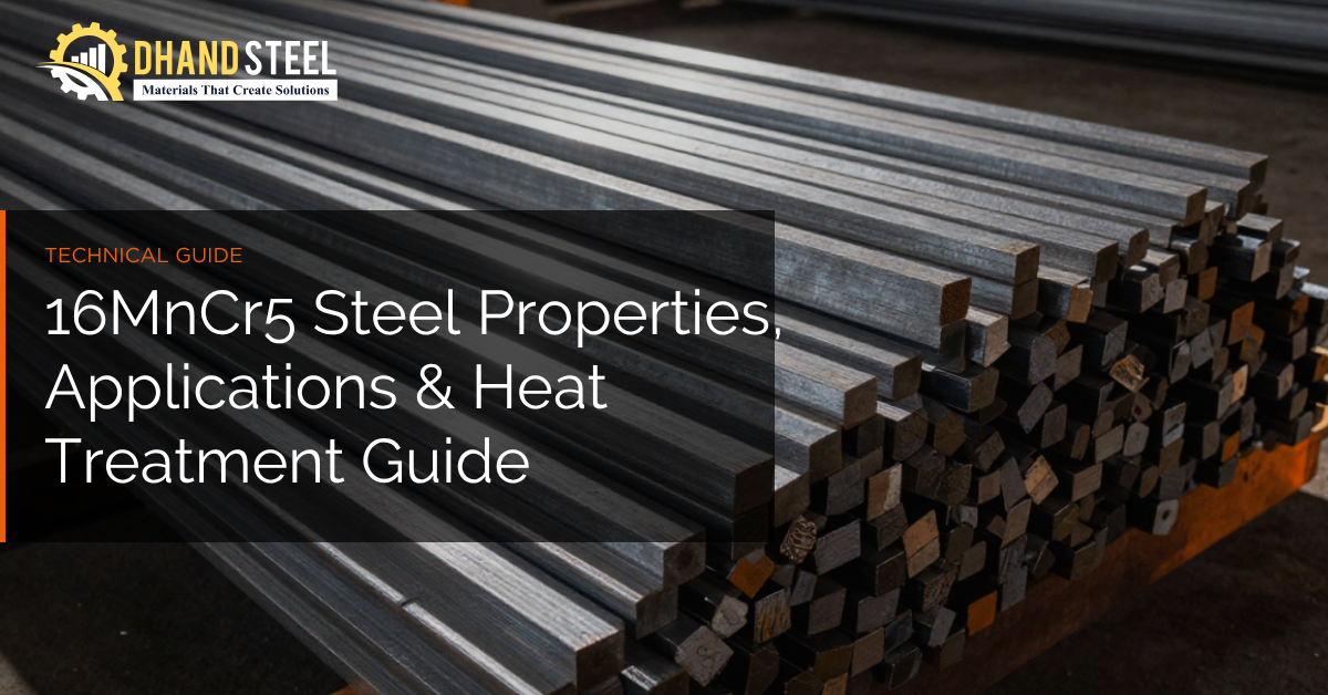 16MnCr5 Steel Properties, Applications & Heat Treatment Guide