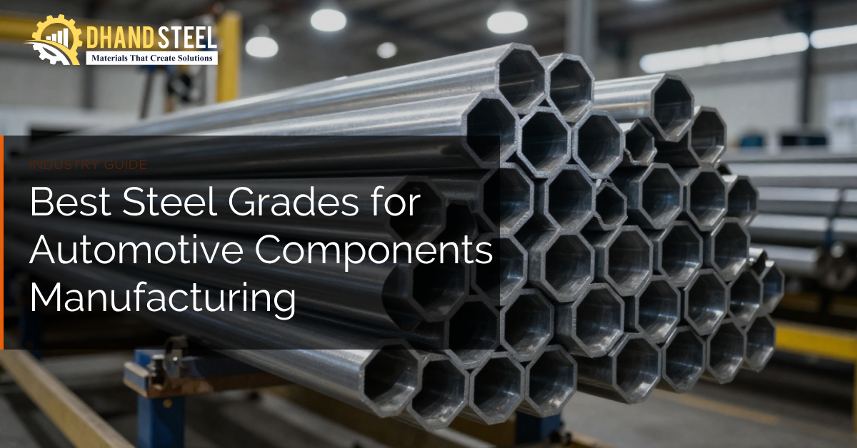 Best Steel Grades for Automotive Components Manufacturing