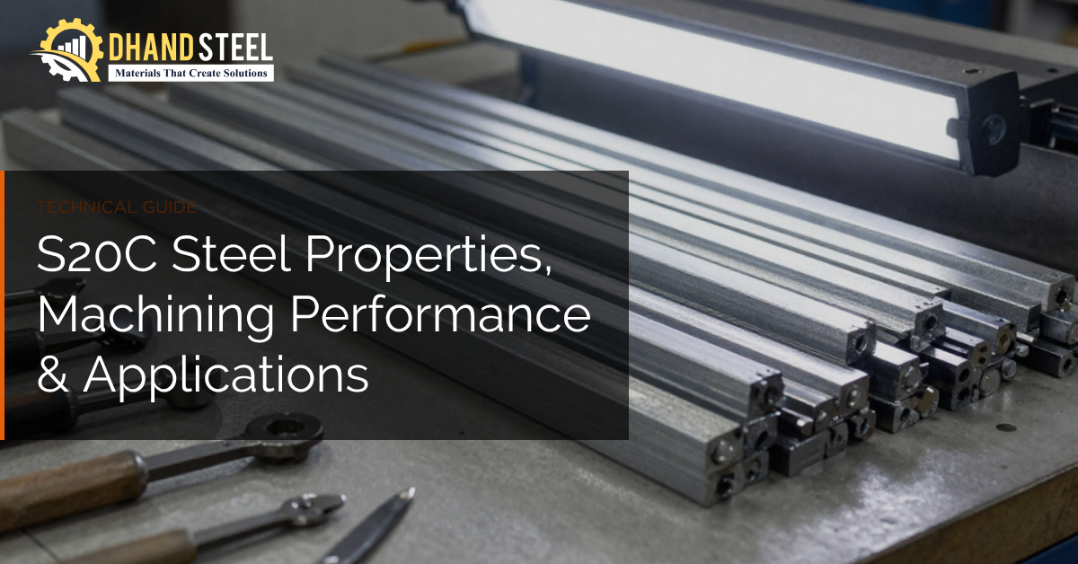 S20C Steel Properties, Machining Performance & Applications